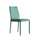 Designer Style Armless Chair Leather Parsons Back Chair for Restaurant