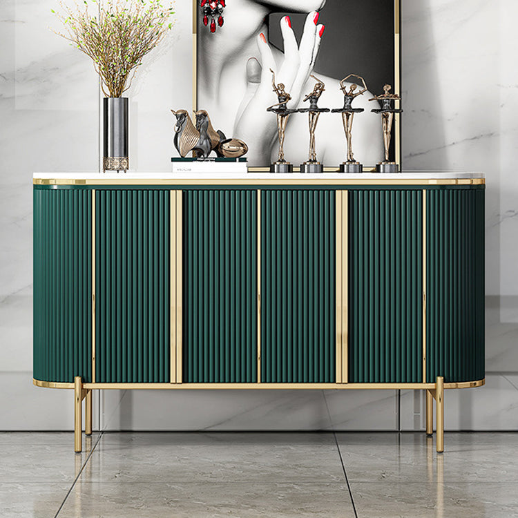 Glam Buffet Sideboard Stone Cabinets Dining Buffet for Living Room Clearhalo 'buffet_sideboard' 'Buffets & Sideboards' 'furn' 'furn_buffet_sideboard' 'Furniture' 'Kitchen & Dining Furniture' 6130250