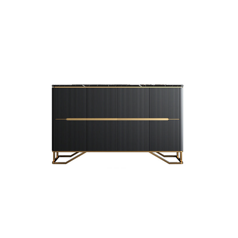 Glam Cabinets Dining Buffet 4-Door Buffet Sideboard for Living Room Clearhalo 'buffet_sideboard' 'Buffets & Sideboards' 'furn' 'furn_buffet_sideboard' 'Furniture' 'Kitchen & Dining Furniture' 6130271