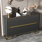 Glam Cabinets Dining Buffet 4-Door Buffet Sideboard for Living Room Clearhalo 'buffet_sideboard' 'Buffets & Sideboards' 'furn' 'furn_buffet_sideboard' 'Furniture' 'Kitchen & Dining Furniture' 6130278