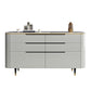 Modern sideboard a buffet a 6 cassetto tavolo da sella per uso soggiorno