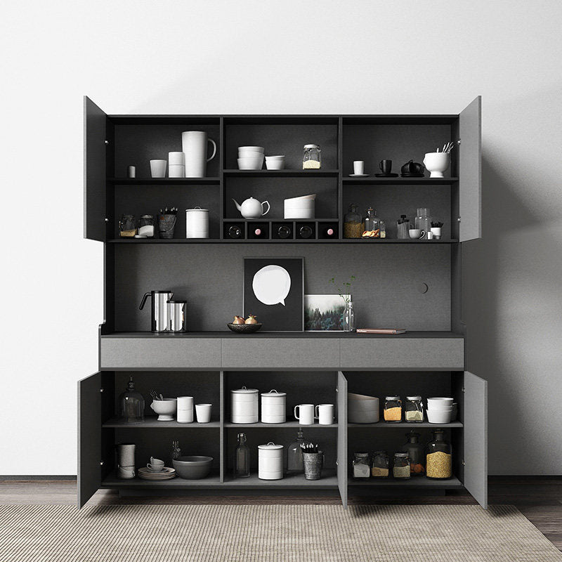 Cinque porte tre cassetti Server buffet glam per soggiorno per soggiorno