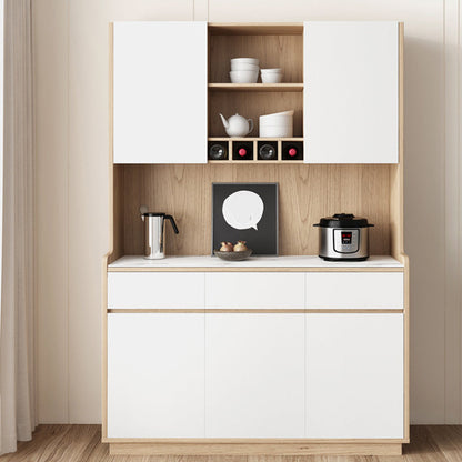 Cinque porte tre cassetti Server buffet glam per soggiorno per soggiorno