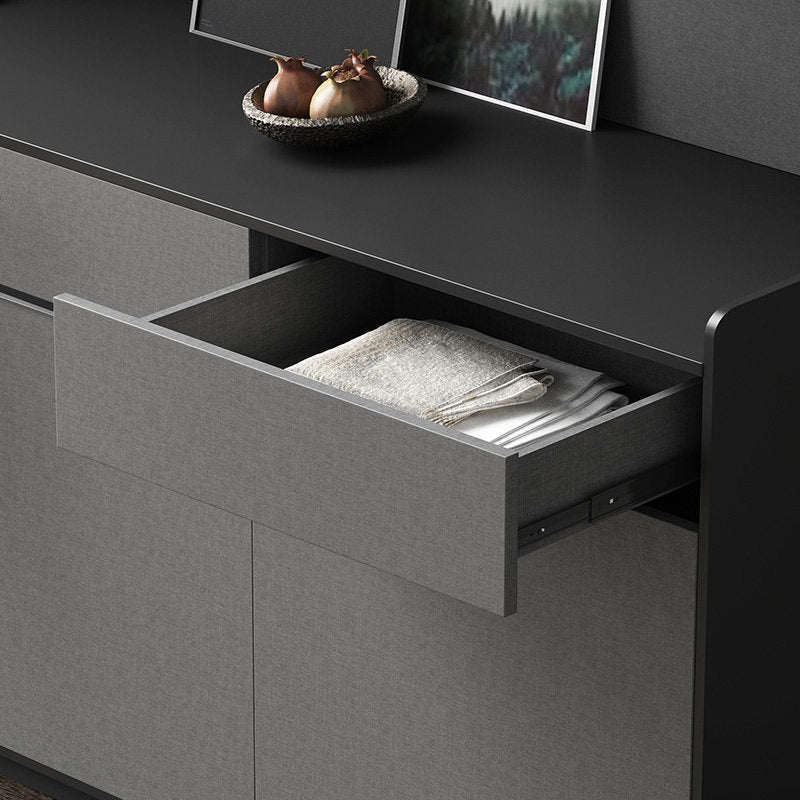 Cinque porte tre cassetti Server buffet glam per soggiorno per soggiorno