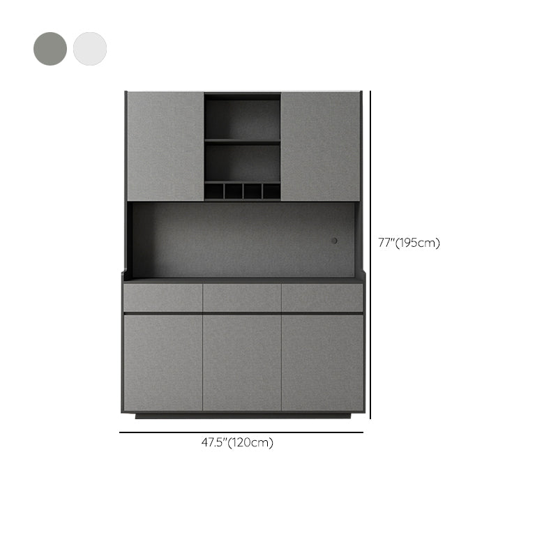 Cinque porte tre cassetti Server buffet glam per soggiorno per soggiorno