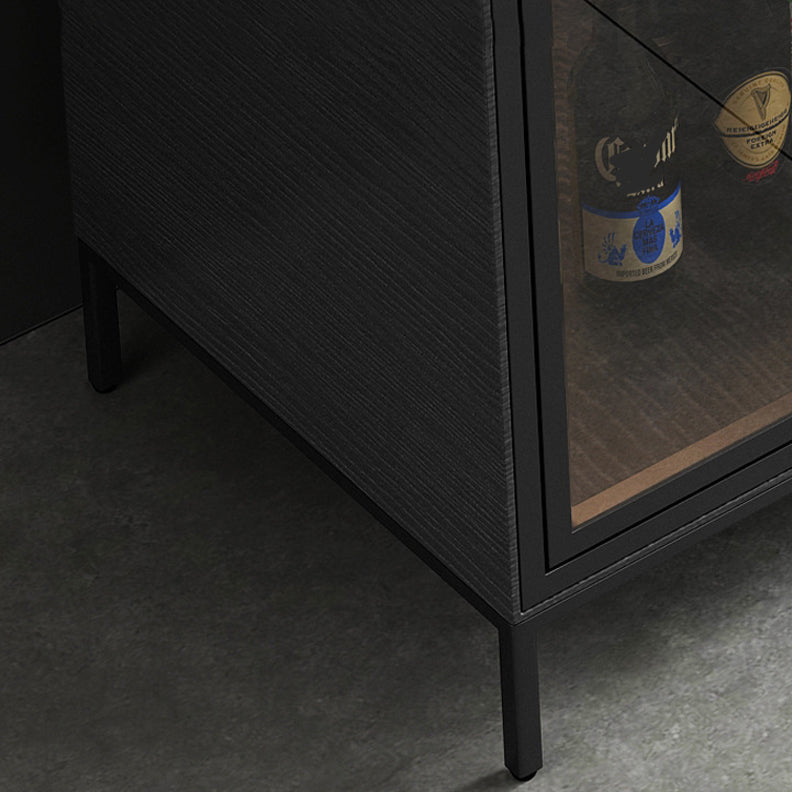 Modern Sideboard Buffet Cabinets Buffet Table with 3-Drawer and 2-Door Clearhalo 'buffet_sideboard' 'Buffets & Sideboards' 'furn' 'furn_buffet_sideboard' 'Furniture' 'Kitchen & Dining Furniture' 6130344