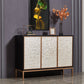 Contemporary Style Sideboard Wood Sideboard Buffet for Kitchen Clearhalo 'buffet_sideboard' 'Buffets & Sideboards' 'furn' 'furn_buffet_sideboard' 'Furniture' 'Kitchen & Dining Furniture' 6130469