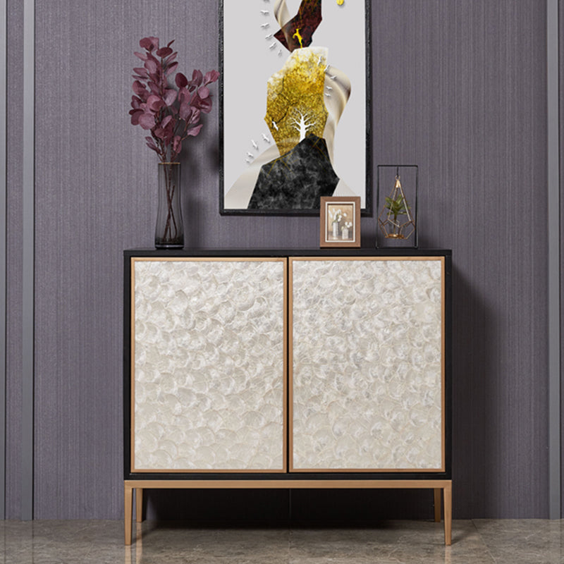 Contemporary Style Sideboard Wood Sideboard Buffet for Kitchen Clearhalo 'buffet_sideboard' 'Buffets & Sideboards' 'furn' 'furn_buffet_sideboard' 'Furniture' 'Kitchen & Dining Furniture' 6130471