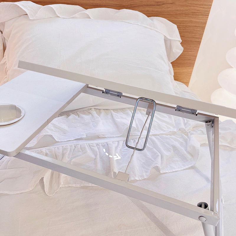 Contemporary Dormitory Writing Desk Free Form Folding Desk with Sled Base Clearhalo 'furn' 'furn_office_desk' 'Furniture' 'Office Desks' 'Office Furniture' 'office_desk' 6130583