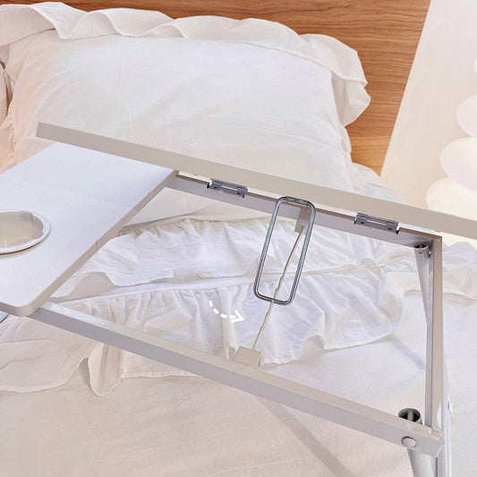 Contemporary Dormitory Writing Desk Free Form Folding Desk with Sled Base Clearhalo 'furn' 'furn_office_desk' 'Furniture' 'Office Desks' 'Office Furniture' 'office_desk' 6130583