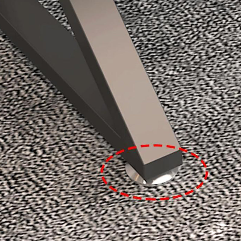 Bureau d'écriture contemporain Bureau de bureau en étain en marbre pour la maison