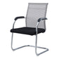 Chaise de bureau à cadre argenté sans fauteuil AirGrid pénible avec respirabilité