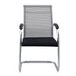 Chaise de bureau à cadre argenté sans fauteuil AirGrid pénible avec respirabilité
