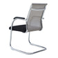 Chaise de bureau à cadre argenté sans fauteuil AirGrid pénible avec respirabilité