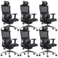Contemporary Chair Adjustable Seat Height Ergonomic Swivel Office Chair