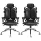 Contemporary Office Chair Leather Computer Chair Ergonomic Task Chair 2 Piece Set Clearhalo 'furn' 'furn_office_chair' 'Furniture' 'Office Chairs' 'Office Furniture' 'office_chair' 6130839
