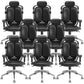 Contemporary Office Chair Leather Computer Chair Ergonomic Task Chair 8 Piece Set Clearhalo 'furn' 'furn_office_chair' 'Furniture' 'Office Chairs' 'Office Furniture' 'office_chair' 6130844