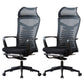 Contemporary Arm Chair Tilt Mechanism Ergonomic Swivel Office Chair 2 Piece Set Clearhalo 'furn' 'furn_office_chair' 'Furniture' 'Office Chairs' 'Office Furniture' 'office_chair' 6130855