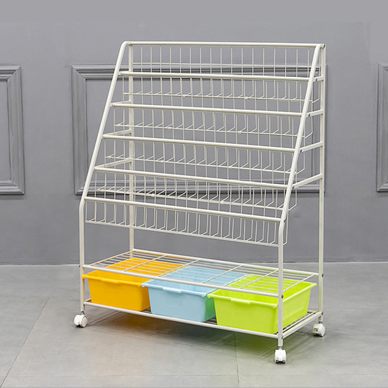 14" Wide Contemporary Shelf Bookcase Shelves Included Bookcase