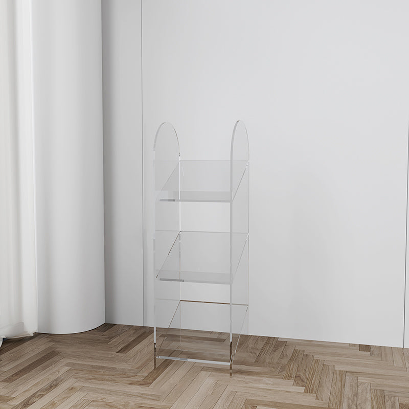 11 "La bibliothèque contemporaine de large étagères à l'arrière comprend une bibliothèque