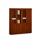 Contemporary Bookshelf Brown Engineered Wood Vertical Shelf Bookcase