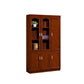 Contemporary Bookshelf Brown Engineered Wood Vertical Shelf Bookcase