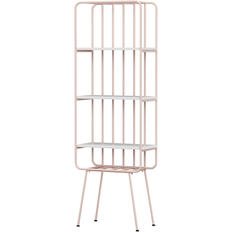 Glam Metal boekenplank geometrische plank boekenkast voor studieruimte 70.9 "H x 11.8" W