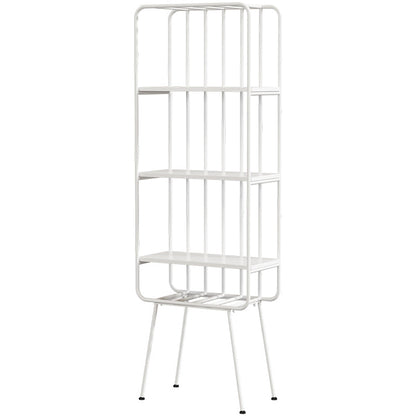 Glam Metal boekenplank geometrische plank boekenkast voor studieruimte 70.9 "H x 11.8" W