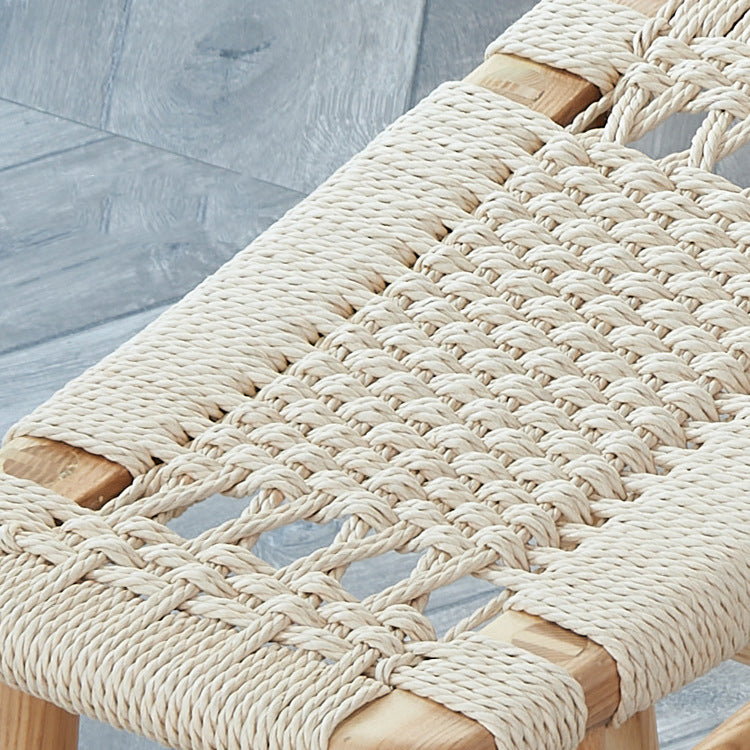 Tropical Entryway Bedroom Bench Solid Wood Seating Bench with Legs Clearhalo 'Benches' 'Chairs & Seating' 'furn' 'furn_benches' 'Furniture' 'Living Room Furniture' 6131193