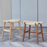 Tropical Entryway Bedroom Bench Solid Wood Seating Bench with Legs Clearhalo 'Benches' 'Chairs & Seating' 'furn' 'furn_benches' 'Furniture' 'Living Room Furniture' 6131201