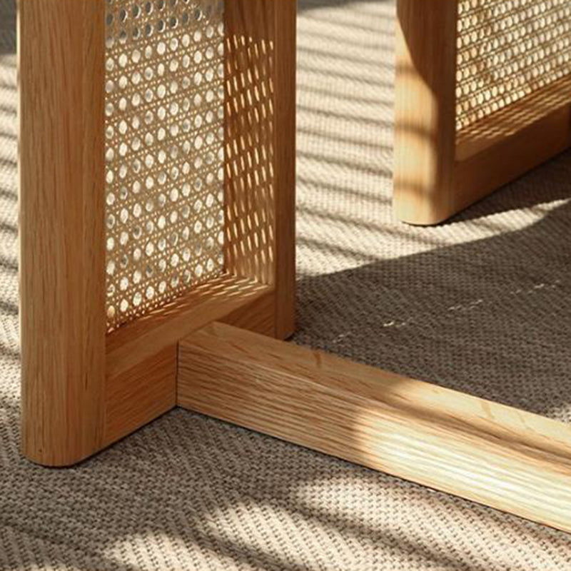 Solid Wood Rustic Dining Bench, 29.5"H Bench with Trestle Base Clearhalo 'Benches' 'Chairs & Seating' 'furn' 'furn_benches' 'Furniture' 'Living Room Furniture' 6131229