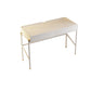 2 Drawers Makeup Table Desk Contemporary White Solid Wood Vanity Clearhalo 'Bedroom Furniture' 'furn' 'furn_makeup_vanities' 'Furniture' 'Makeup Vanities' 'makeup_vanities' 6131702