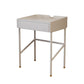 Modern White Vanity Solid Wood Makeup Dressing Table Stool Set Makeup Vanity Clearhalo 'Bedroom Furniture' 'furn' 'furn_makeup_vanities' 'Furniture' 'Makeup Vanities' 'makeup_vanities' 6131734