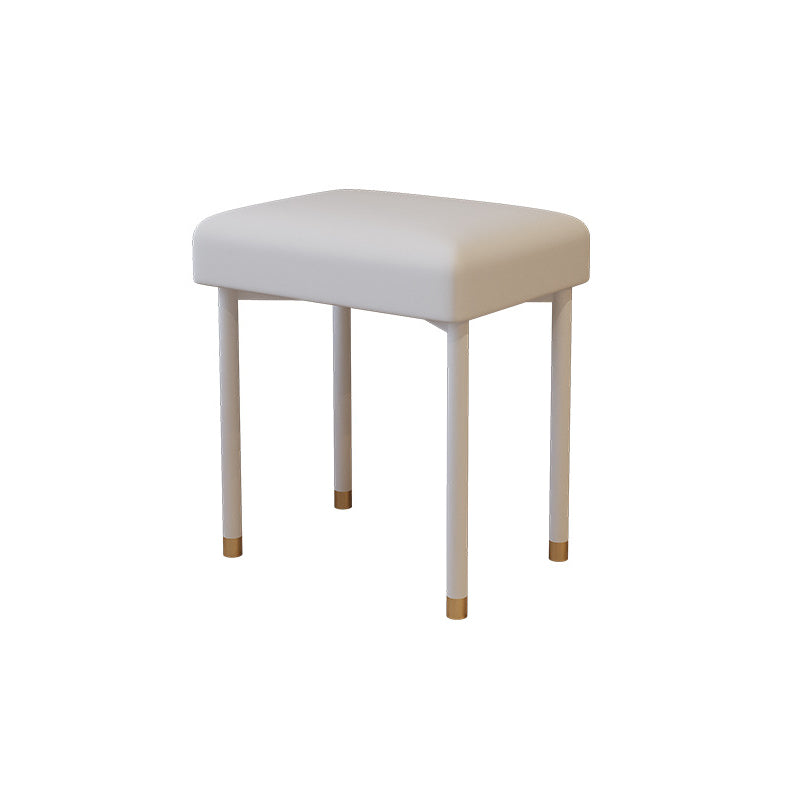 Modern White Vanity Solid Wood Makeup Dressing Table Stool Set Clearhalo 'Bedroom Furniture' 'furn' 'furn_makeup_vanities' 'Furniture' 'Makeup Vanities' 'makeup_vanities' 6131739