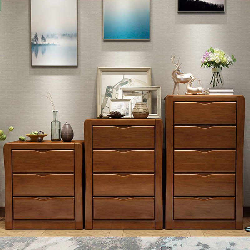 Mid-Century Modern Wooden Accent Cabinet with Drawer Brown Cabinet Clearhalo 'Cabinets & Chests' 'cabinets_chests' 'furn' 'furn_cabinets_chests' 'Furniture' 'Living Room Furniture' 6131854