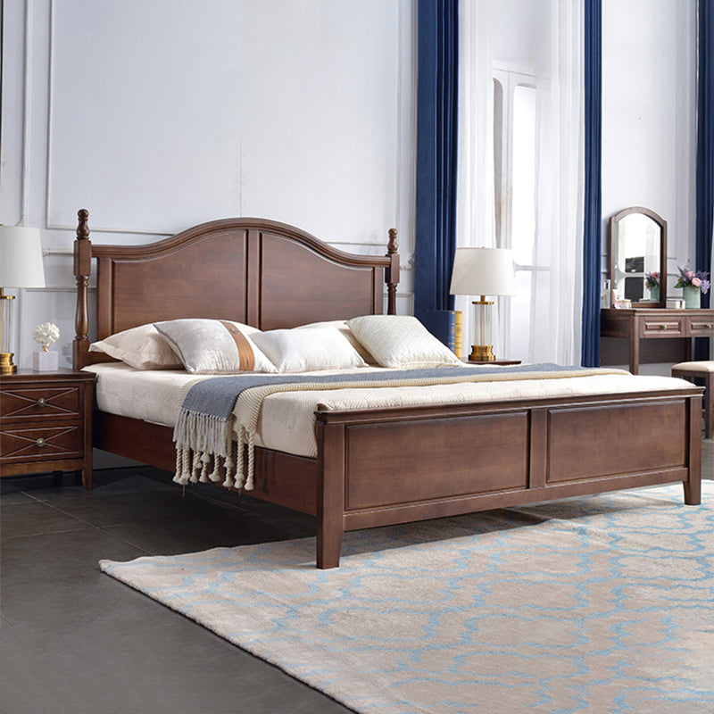 Legno rustico in legno rustico largo 84,65 pollici con testiera