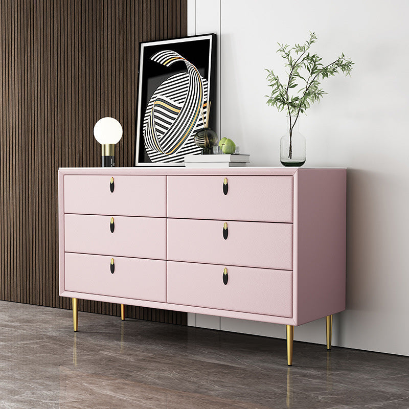 Moderner Akzent Brustquadrat -Speicherschrank mit antiker Finish