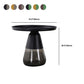 Mid-Century Modern Coffee Table Metal Tray Top Round Single Coffee Table Clearhalo 'Coffee & Accent Tables' 'Coffee Tables' 'coffee_tables' 'furn' 'furn_coffee_tables' 'Furniture' 'Living Room Furniture' 6132179