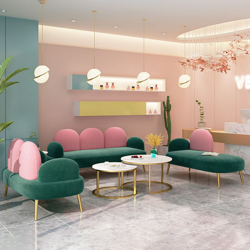 コンテンポラリーラウンドアームソファタイトバックキャメルバック標準ソファ