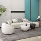 Contemporary Curved Seating Tight Back Tuxedo Arm Sofa for Living Room Clearhalo 'furn' 'furn_sofas' 'Furniture' 'Living Room Furniture' 'Sofa' 'sofas' 6132484