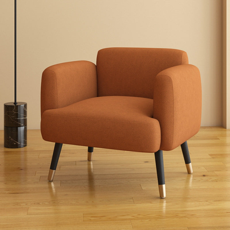 Leer/faux leer moderne bank 27,95 "High Scroll Arm stoelen
