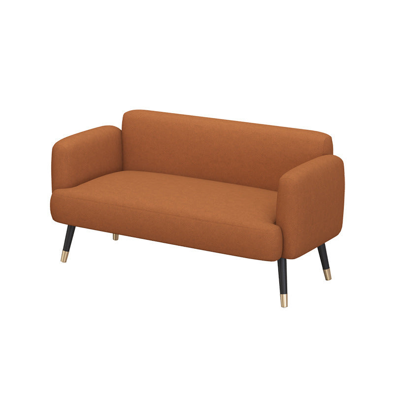 Leer/faux leer moderne bank 27,95 "High Scroll Arm stoelen