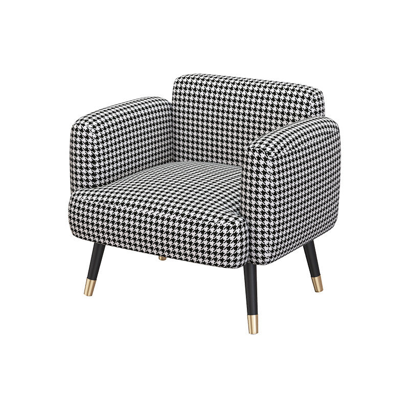 Leer/faux leer moderne bank 27,95 "High Scroll Arm stoelen