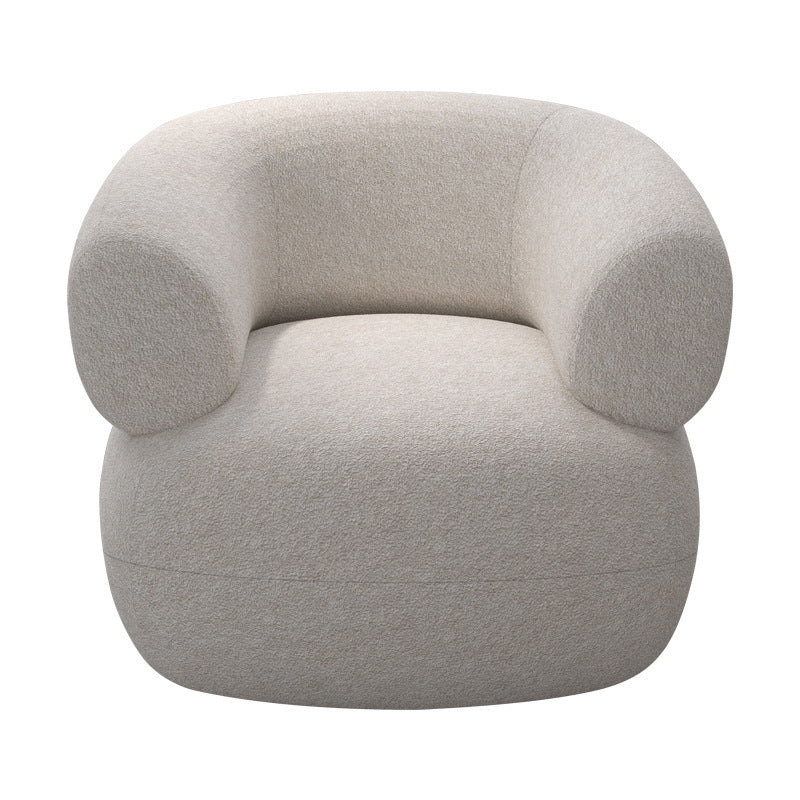 Sedute contemporanee con posti a sedere curvi a sedere inclinate di divano per soggiorno