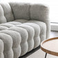 Contemporary Wooden Standard  Sofa Tuxedo Arm Tight Back Sofa