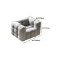 Contemporary Wooden Standard  Sofa Tuxedo Arm Tight Back Sofa