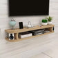 Contemporary TV Media Stand Wall-mounted Wood TV Console with Open Shelving Wood Cabinet Not Included Clearhalo 'furn' 'furn_tv_stands_entertainment_centers' 'Furniture' 'Living Room Furniture' 'TV Stands & Entertainment Centers' 'TV Stands & Media Storage Furniture' 'tv_stands_entertainment_centers' 6135761