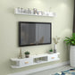 Contemporary TV Media Stand Wall-mounted Wood TV Console with Open Shelving Clearhalo 'furn' 'furn_tv_stands_entertainment_centers' 'Furniture' 'Living Room Furniture' 'TV Stands & Entertainment Centers' 'TV Stands & Media Storage Furniture' 'tv_stands_entertainment_centers' 6135772