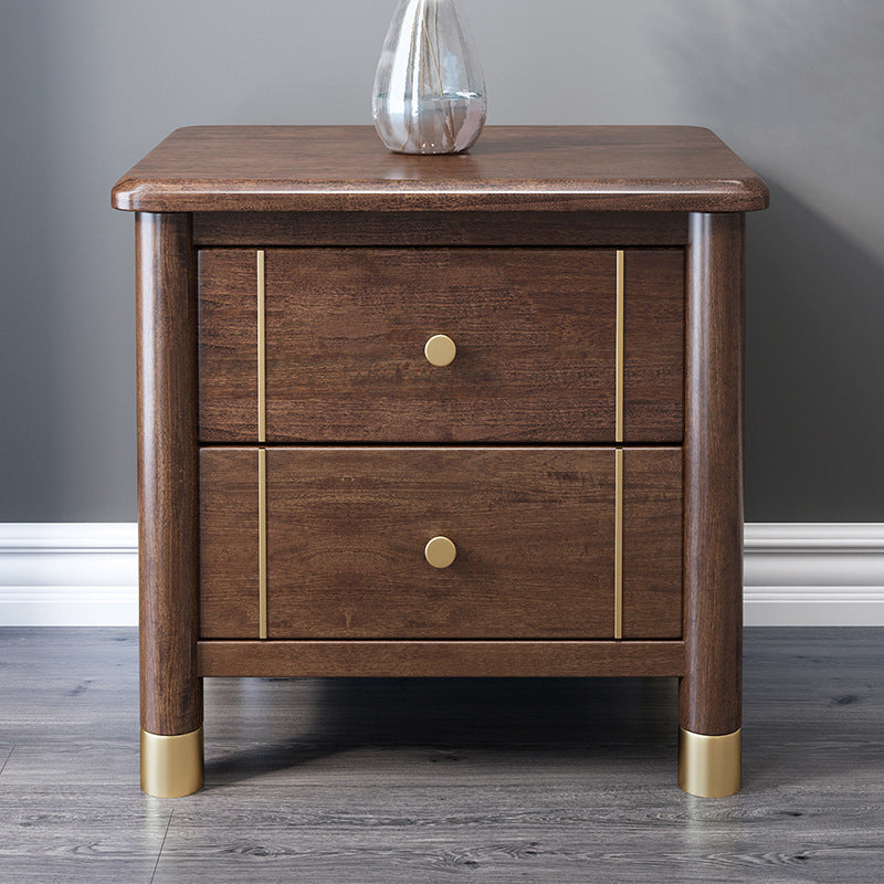 Comodino tradizionale accento di accento in legno comodino