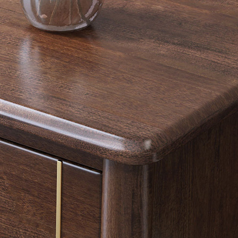 Comodino tradizionale accento di accento in legno comodino